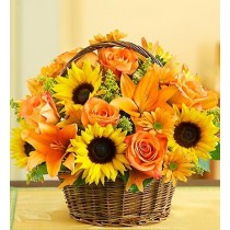 Sunflower Sunshine Basket